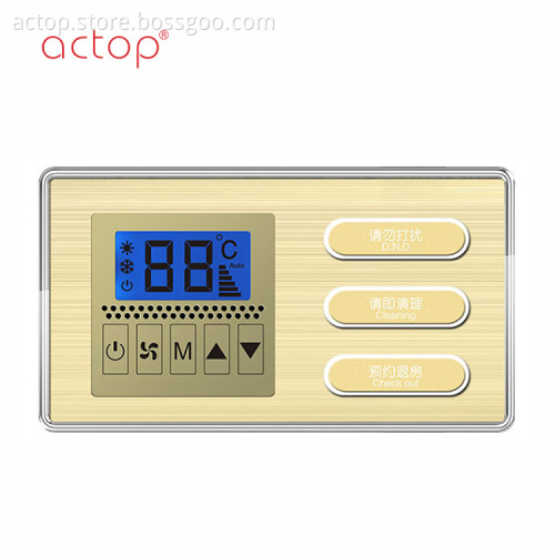 Shenzhen Actop wired 3 Gang Smart hotel Switch